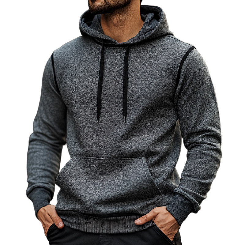 Men's Fashion Casual Sports Long Sleeve Hoodie 9899735154872