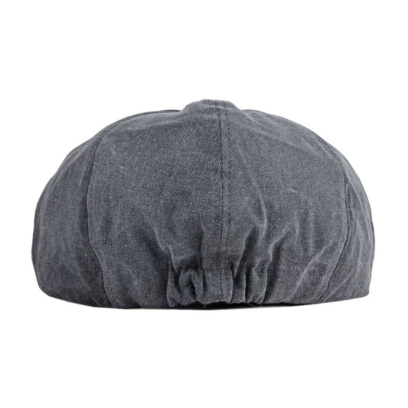 Men's Retro Casual Washed Cotton Newsboy Cap 9893976572088
