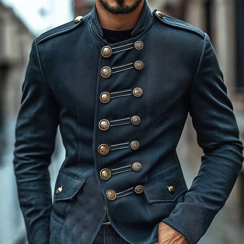 Men's Vintage Palace Style Double Breasted Blazer 9906102304952