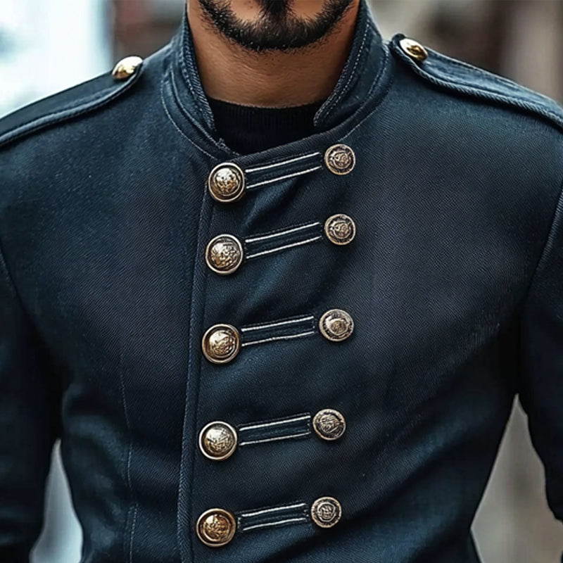 Men's Vintage Palace Style Double Breasted Blazer 9906102304952
