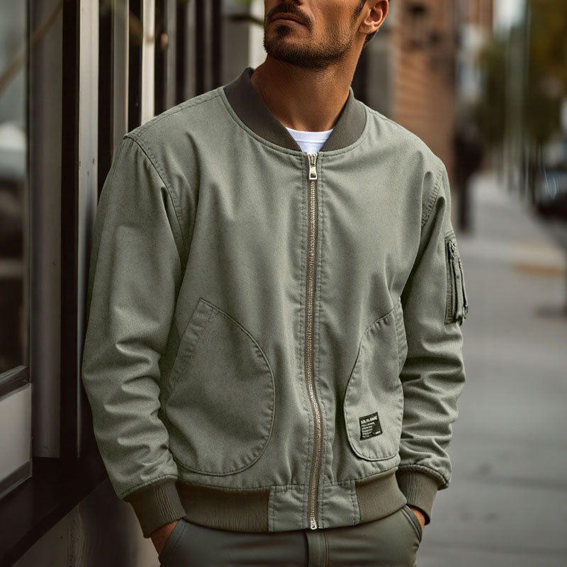 Men's Vintage Flight Jacket 9261095780536