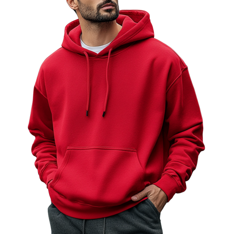 Men's Fashion Solid Color Sports Hoodie 9899713396920