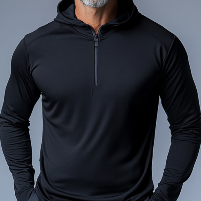Men's Sports Quick Dry Slim Hoodie 9899735318712