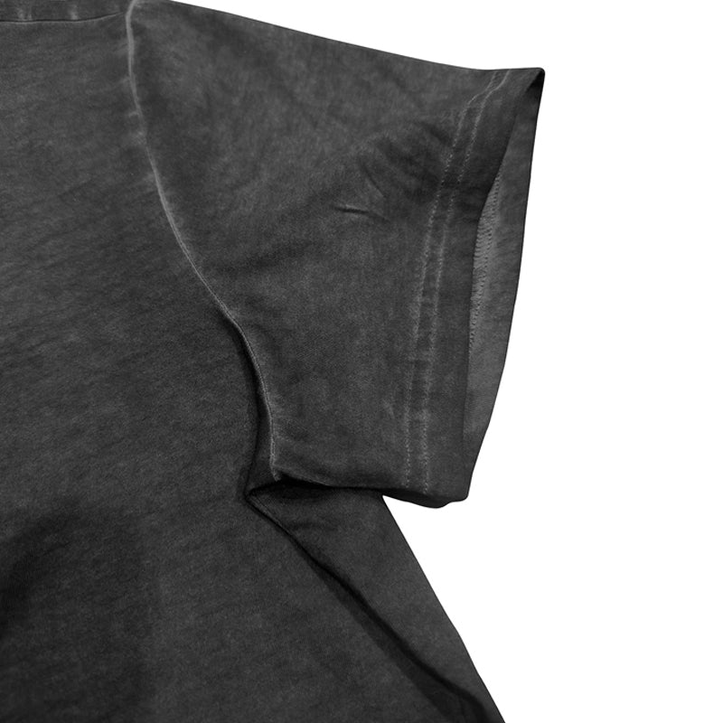 Men's Vintage Washed Short Sleeve Button T-Shirt 9903254110392