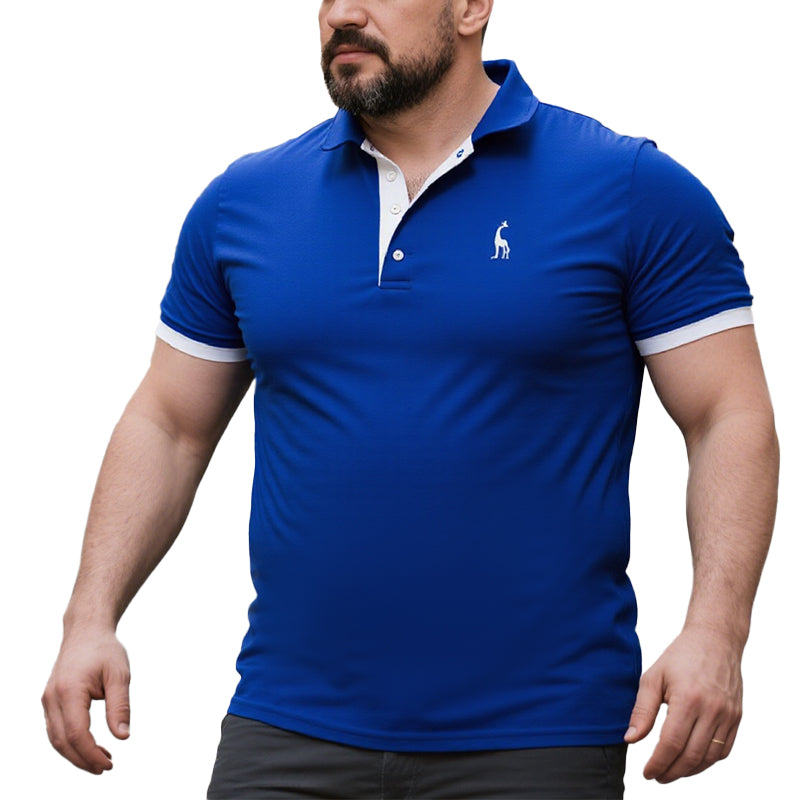 MEN'S EMBROIDERED POLO SHIRT 9261126320312