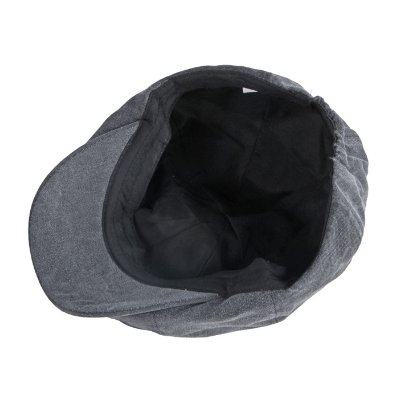 Men's Retro Casual Washed Cotton Newsboy Cap 9893976572088