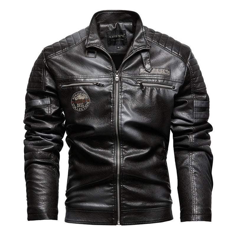 Men's Old Feeling Fleece Leather 9878597697720
