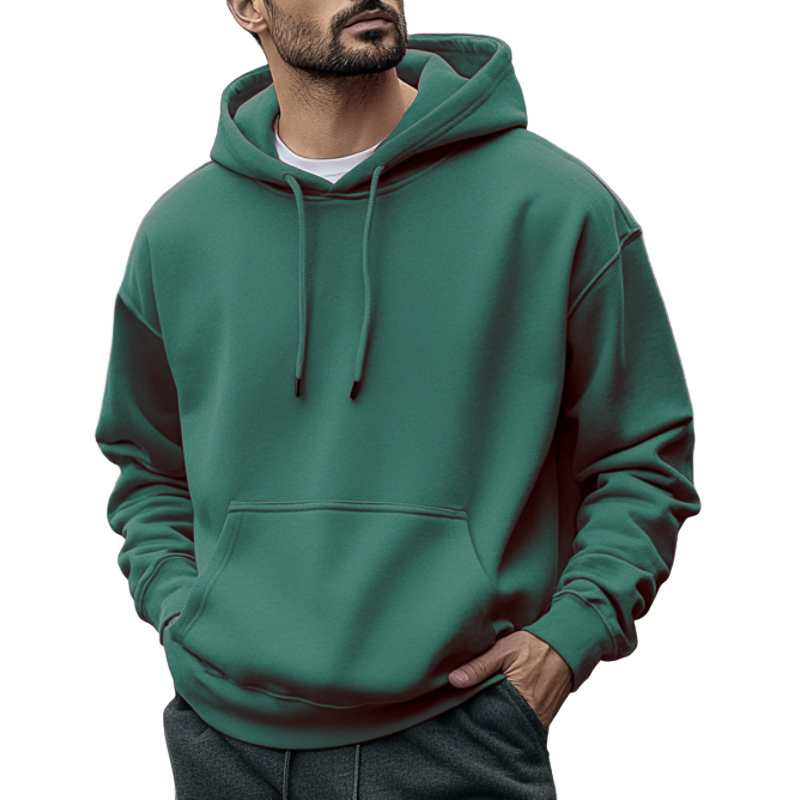 Men's Fashion Solid Color Sports Hoodie 9899713396920
