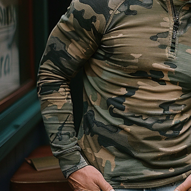 Men's Outdoor Camouflage Hoodie 9899737678008