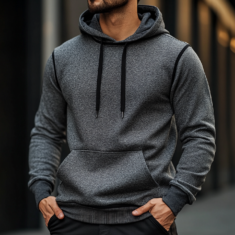 Men's Fashion Casual Sports Long Sleeve Hoodie 9899735154872