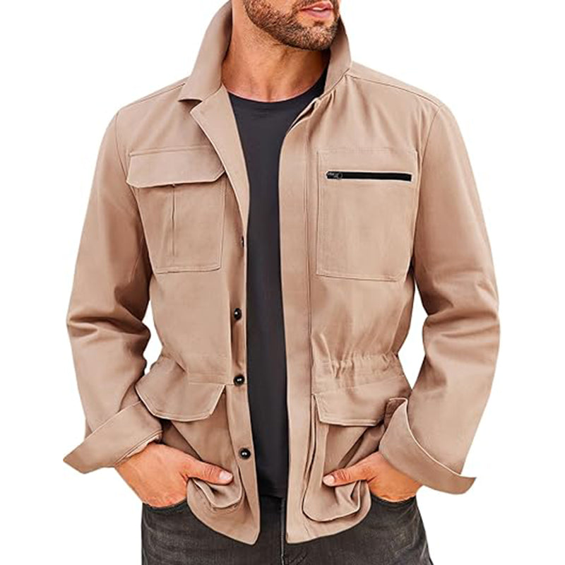Men's Casual Lightweight Windproof Multi-pocket 9877945155768
