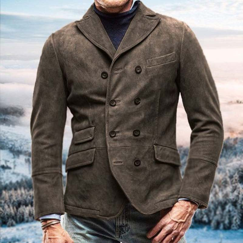Herren Vintage Old Button Casual 9877963178168