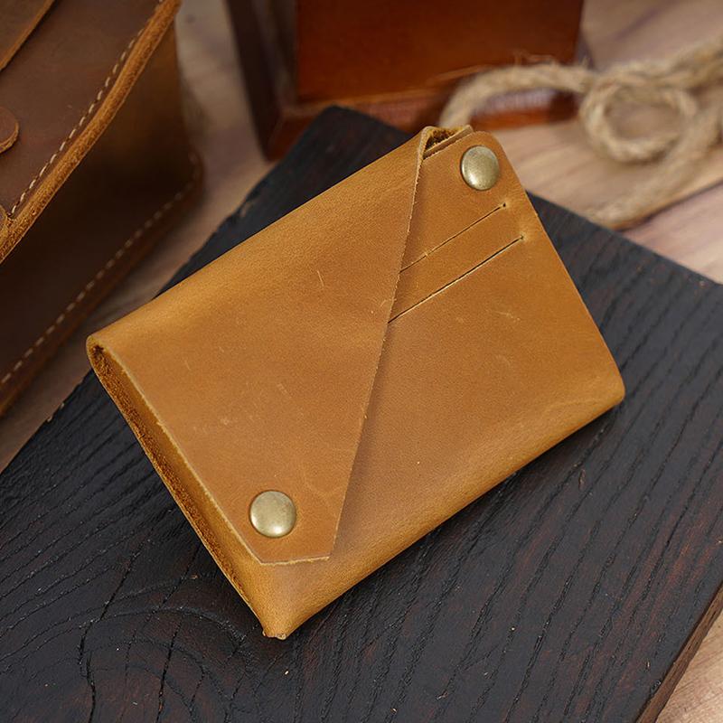Men's Vintage Distressed Leather Wallet 9886817321144