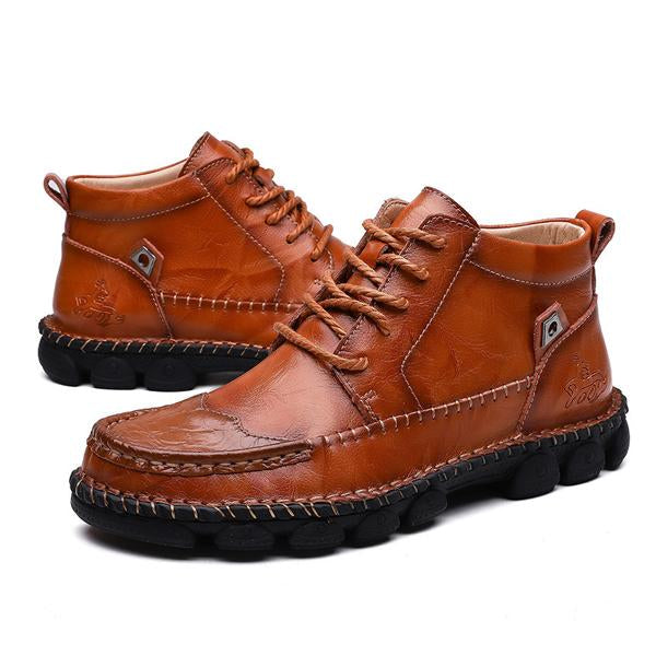 VINTAGE MEN'S LEATHER SHORT BOOTS 9261847412920
