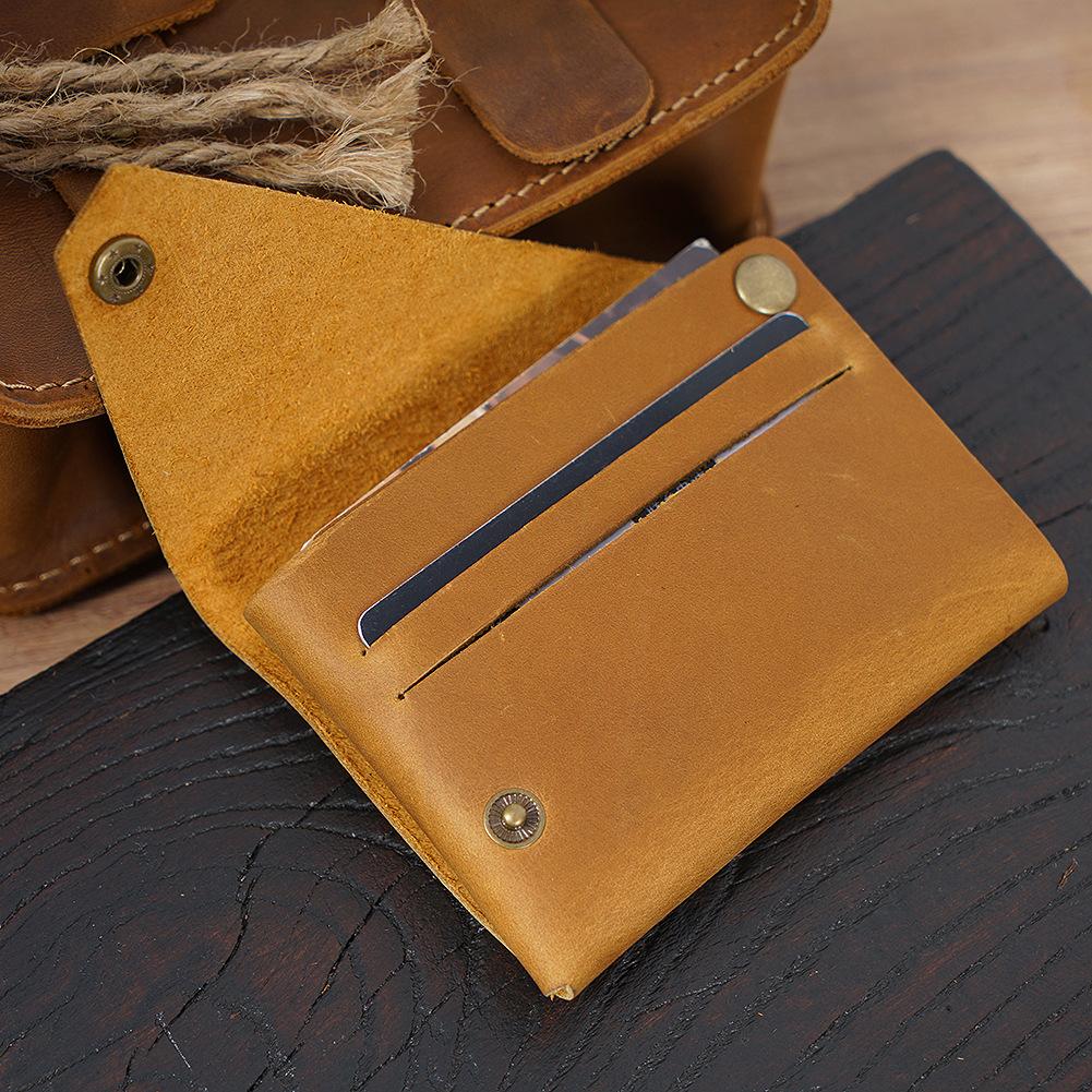 Men's Vintage Distressed Leather Wallet 9886817321144