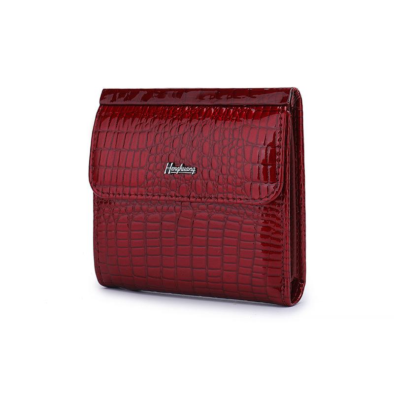 Men's Short Leather Multi-Card Wallet 9877645164728