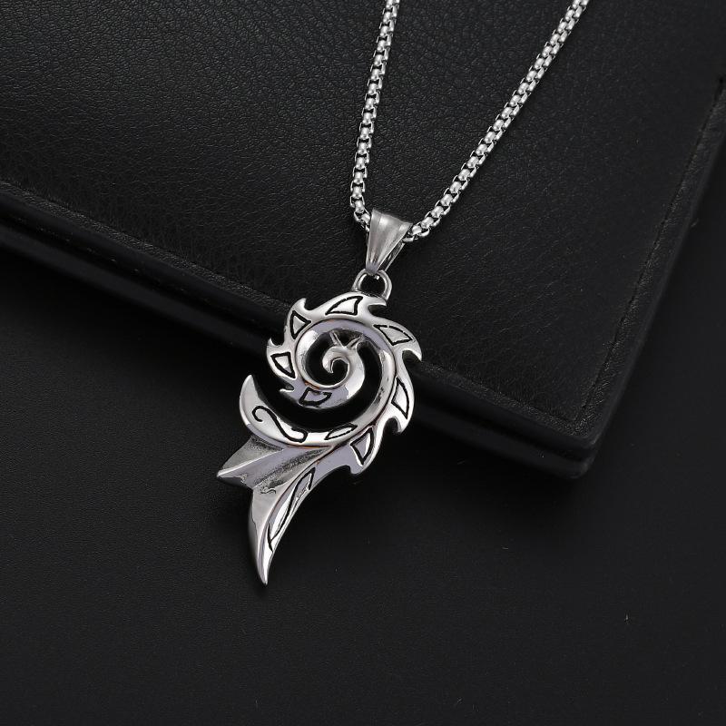 Vintage Casual Flame Necklace 9274168246456