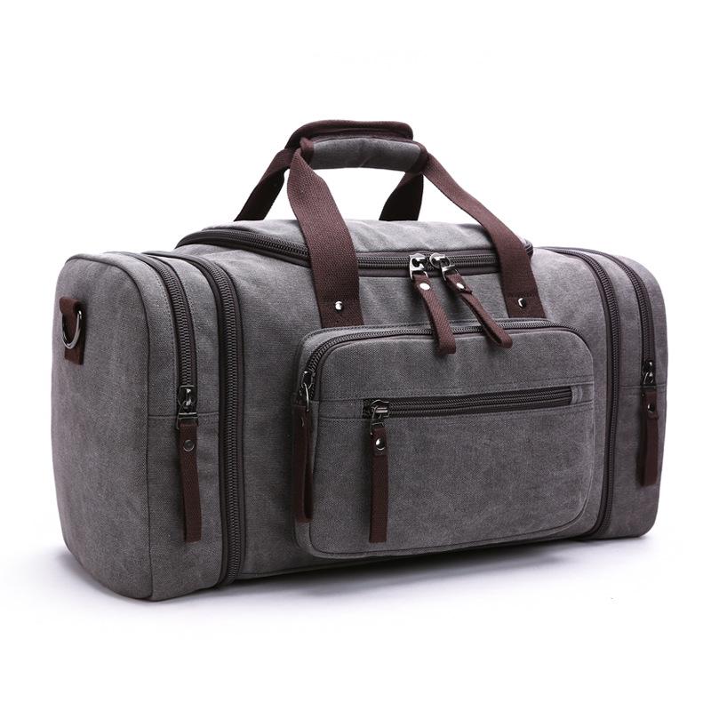 VINTAGE CASUAL LARGE CAPACITY CANVAS TOTE BAG Travel Bag 9262188036280