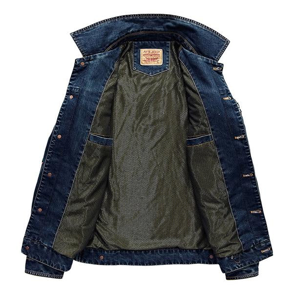 Men's Denim Casual Loose Jacket 9261084606648