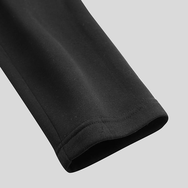 Men's Solid Gothic Style Pleated Long Sleeve Cape Coat 9261102137528