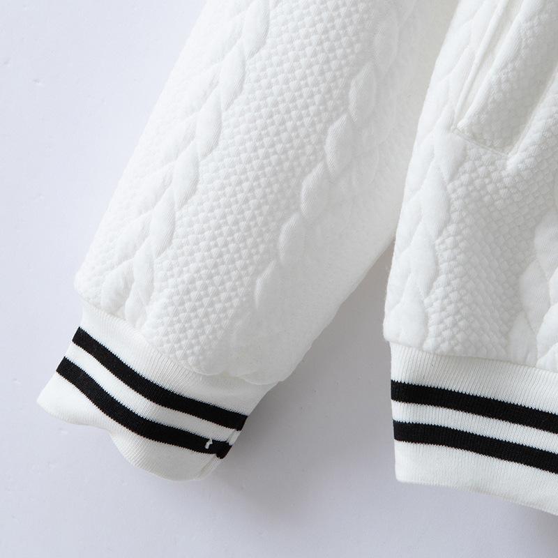 Men's Casual Stand Collar Jacquard Loose Single-breasted Baseball Jacket 9261087981752