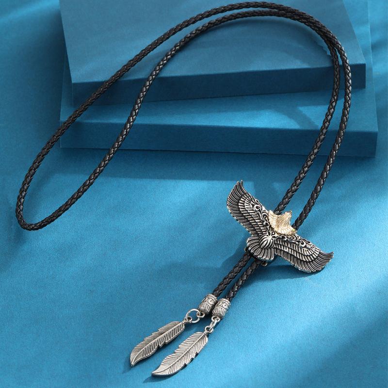 Vintage Casual Western Eagle Necklace 9274168344760