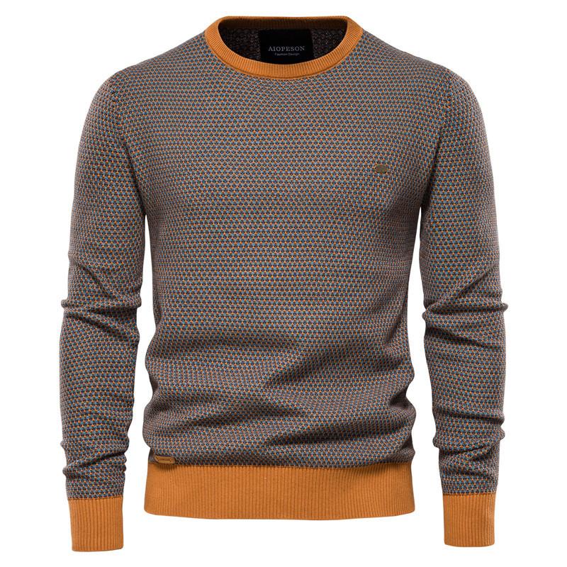 Men's Crew Neck Solid Color Sweatshirt 9262178140344