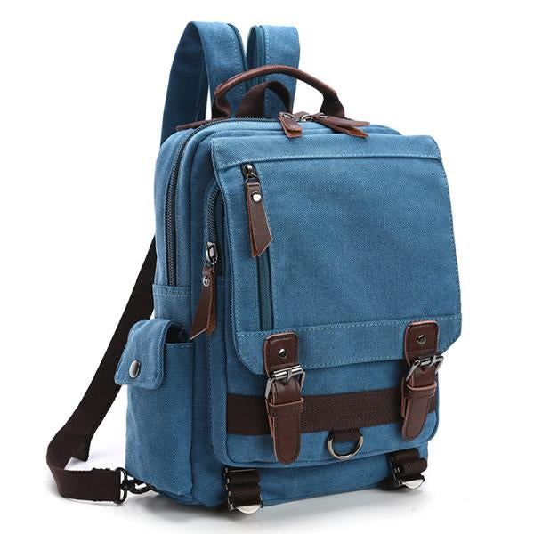 CASUAL CANVAS OUTDOOR TRAVEL BACKPACK 9262188757176