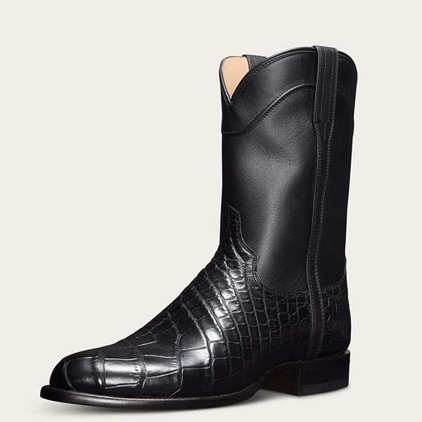 MEN'S VINTAGE CROCODILE WESTERN COWBOY BOOTS 9261846659256