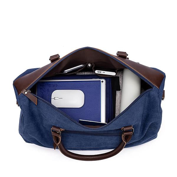 CASUAL TOTE CANVAS LUGGAGE BAG 9262189740216