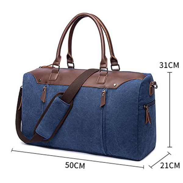 CASUAL TOTE CANVAS LUGGAGE BAG 9262189740216