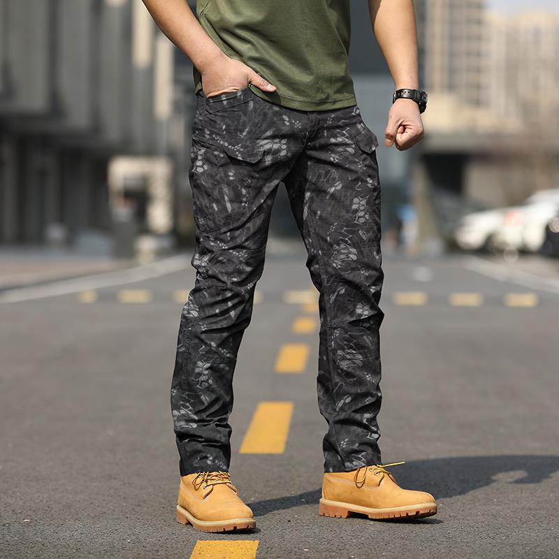 Men's Outdoor Camouflage Super Wear-Resistant Cargo Pants 9261768540344