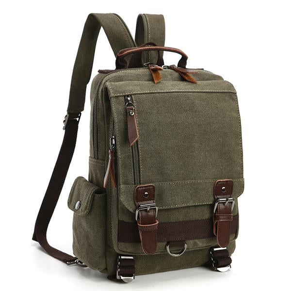 CASUAL CANVAS OUTDOOR TRAVEL BACKPACK 9262188757176