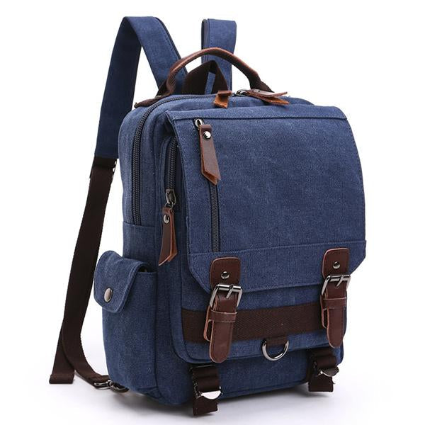 CASUAL CANVAS OUTDOOR TRAVEL BACKPACK 9262188757176
