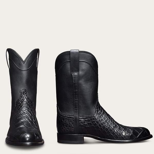 MEN'S VINTAGE CROCODILE WESTERN COWBOY BOOTS 9261846659256