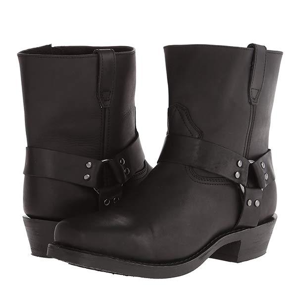MEN'S SIDE ZIP WESTERN COWBOY BOOTS 9261846397112