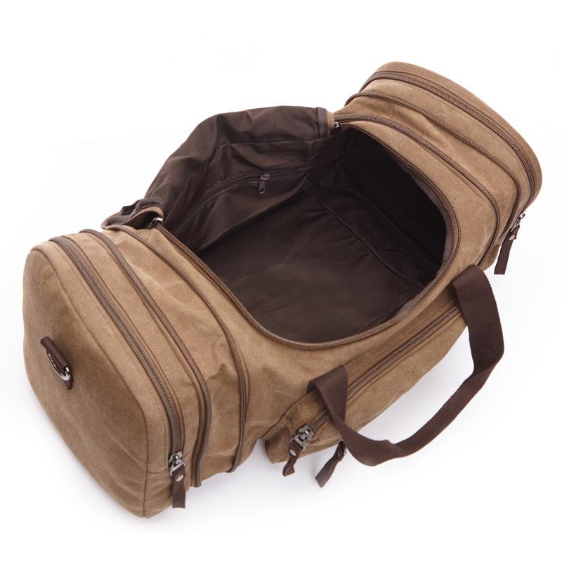 VINTAGE CASUAL LARGE CAPACITY CANVAS TOTE BAG Travel Bag 9262188036280