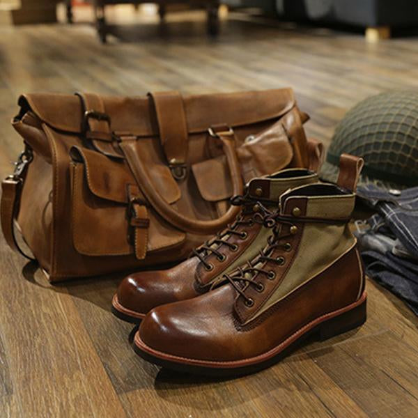 VINTAGE DISTRESSED MARTIN BOOTS 9261846921400