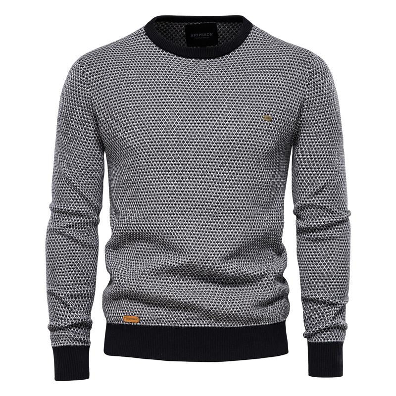Men's Crew Neck Solid Color Sweatshirt 9262178140344