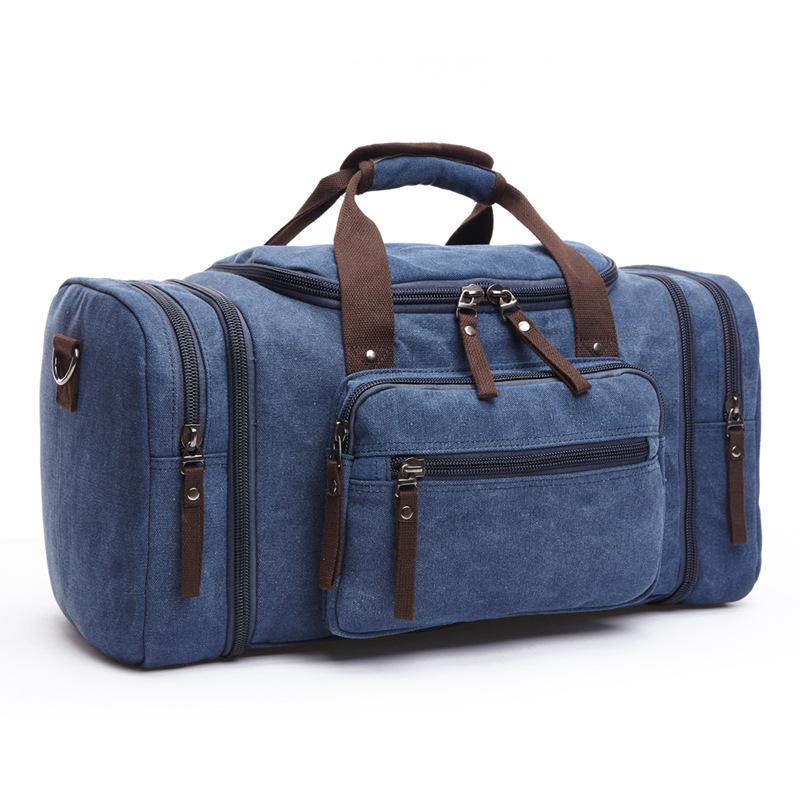VINTAGE CASUAL LARGE CAPACITY CANVAS TOTE BAG Travel Bag 9262188036280