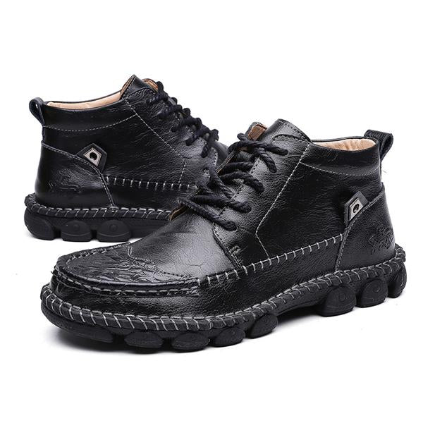 VINTAGE MEN'S LEATHER SHORT BOOTS 9261847412920