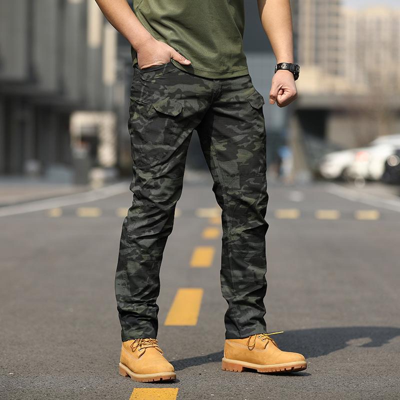 Men's Outdoor Camouflage Super Wear-Resistant Cargo Pants 9261768540344
