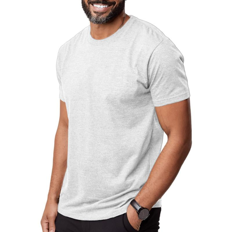 Men's Casual All-match Round Neck T-shirt 9261144768696