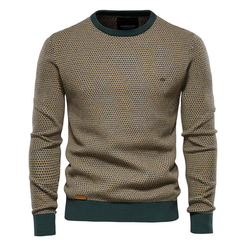 Men's Crew Neck Solid Color Sweatshirt 9262178140344