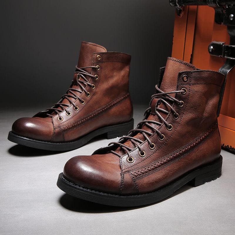 MEN'S VINTAGE ANKLE BOOTS 9261846003896