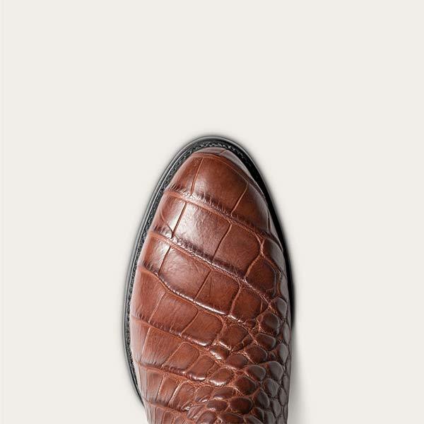 MEN'S VINTAGE CROCODILE WESTERN COWBOY BOOTS 9261846659256
