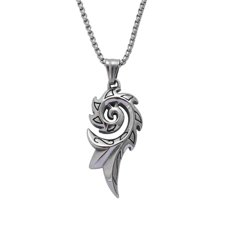 Vintage Casual Flame Necklace 9274168246456