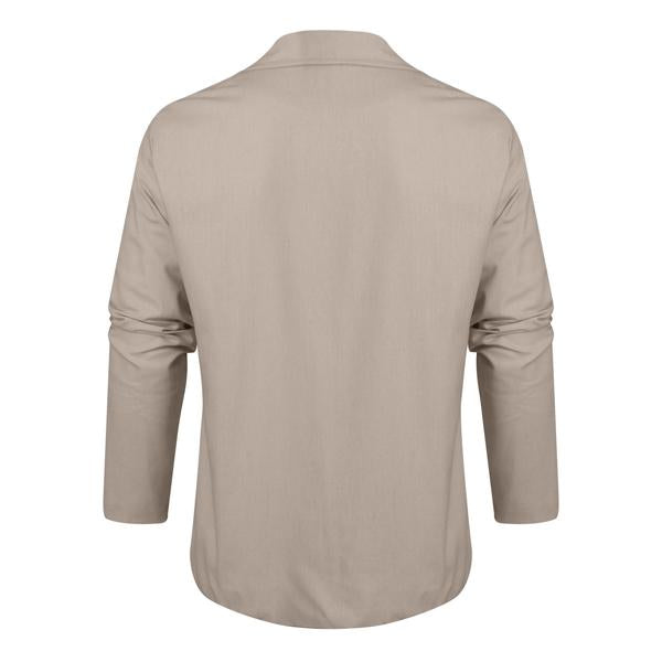 Men's Loose Cotton and Linen Suit Jacket 9261077463224