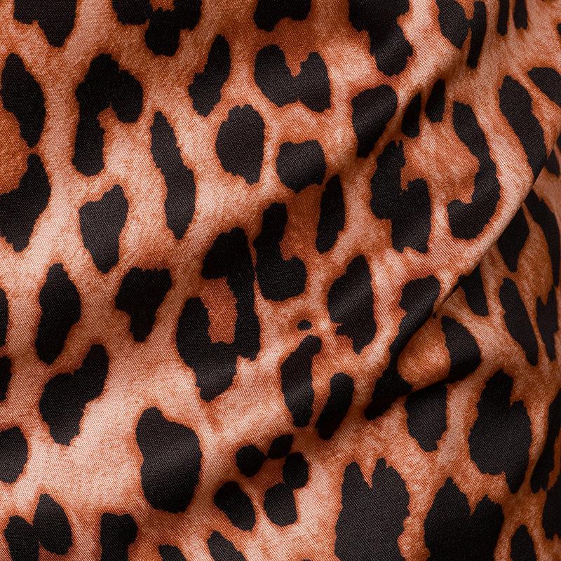 Men's Leopard Lapel Long Sleeve Casual Shirt 9267507134648