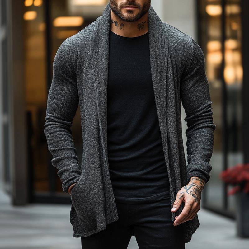 Men's Vintage Casual Pocket Cardigan 9880235704504